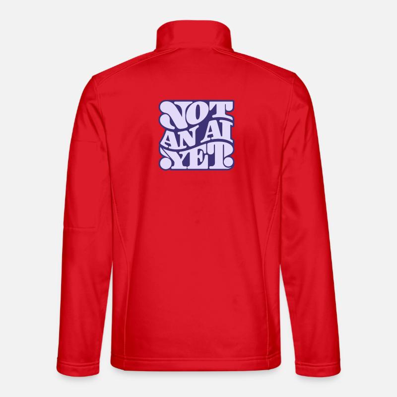 Pas encore une IA Veste en tissu softshell Unisexe