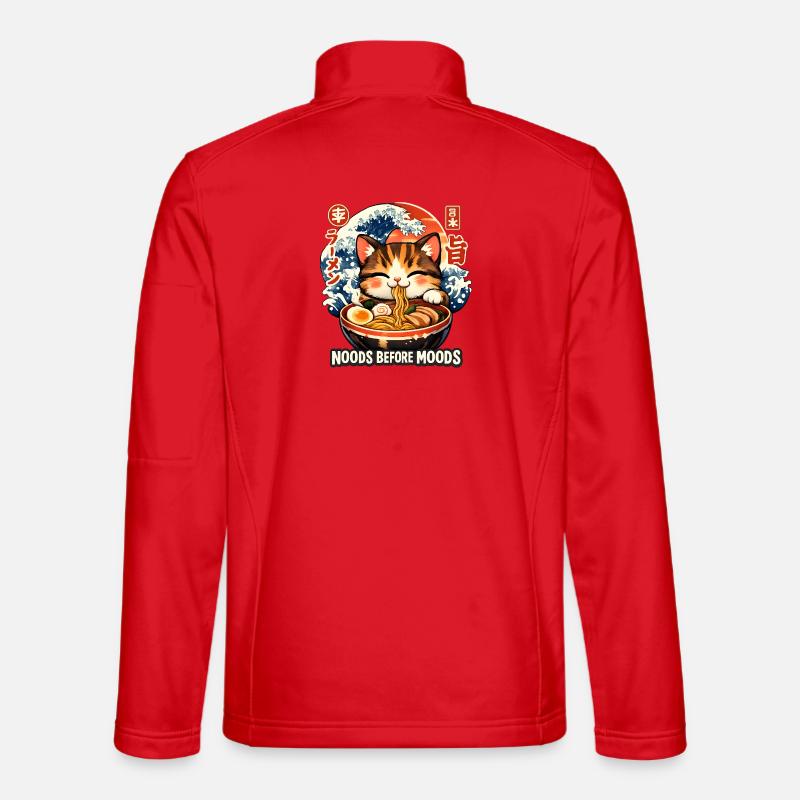 Ramen Noods - Unisex Softshell Jacket - red