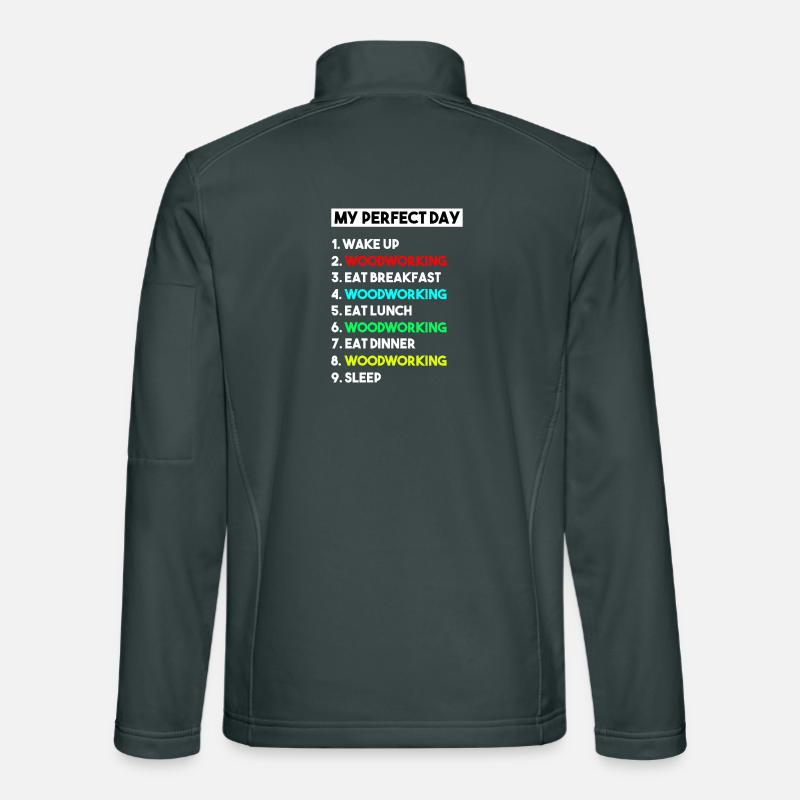 Master Woodworker Sawdust Maker Carpentry Unisex Softshell Jacket