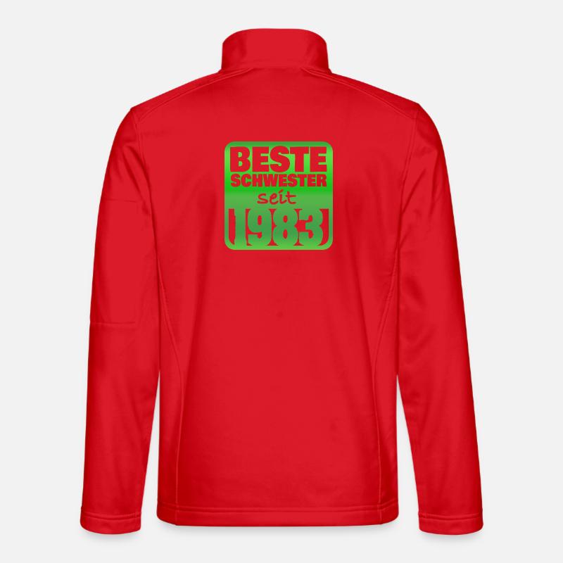 Sister 1983 - Unisex Softshell Jacket - red