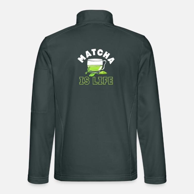 Matcha tea Unisex Softshell Jacket