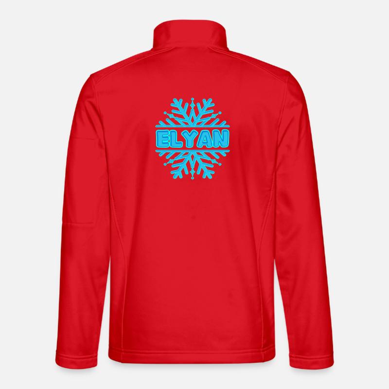 Elyan - Unisex Softshell Jacket - red