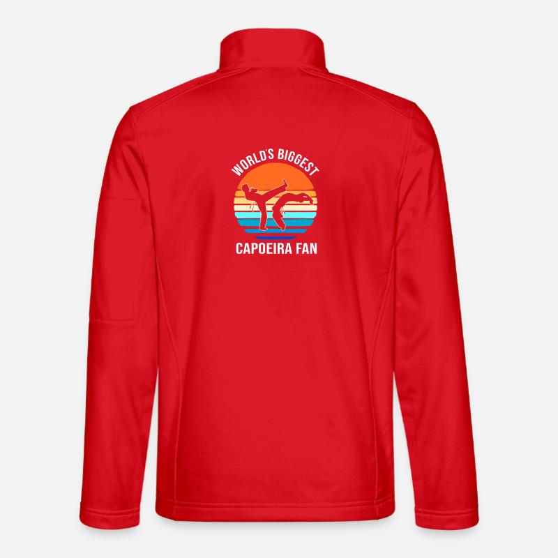 Capoeira - Unisex Softshelljacke - Rot