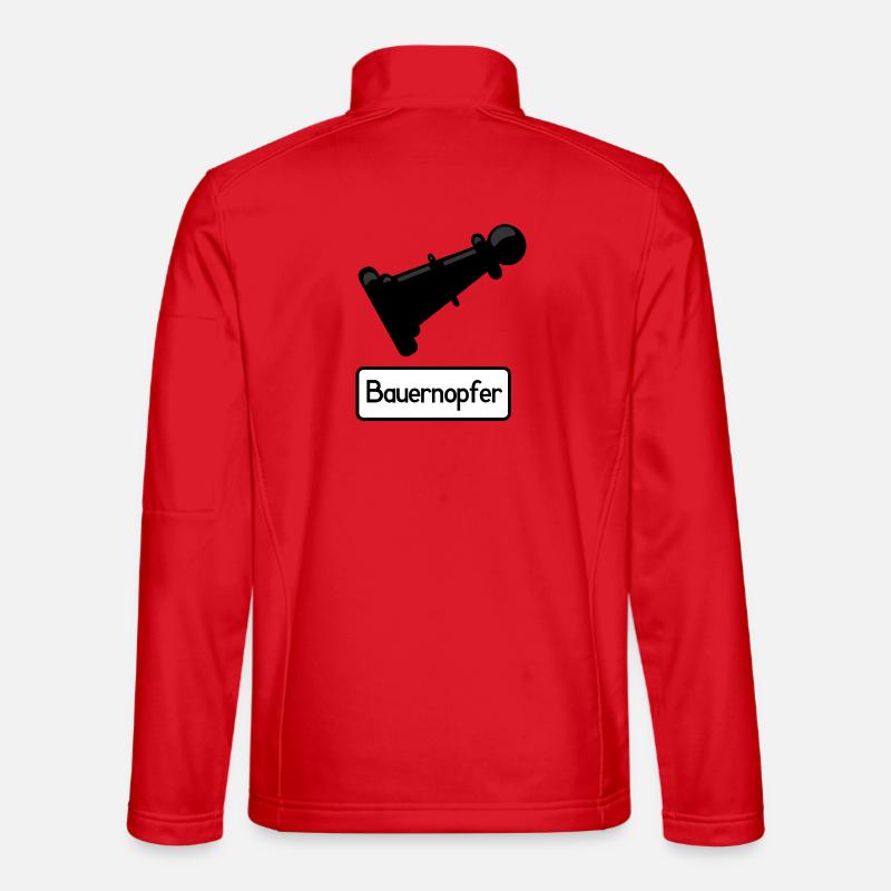Bauernopfer - Unisex Softshelljacke - Rot