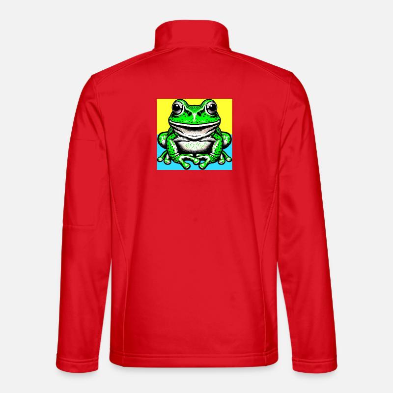 frog - Unisex Softshell Jacket - red