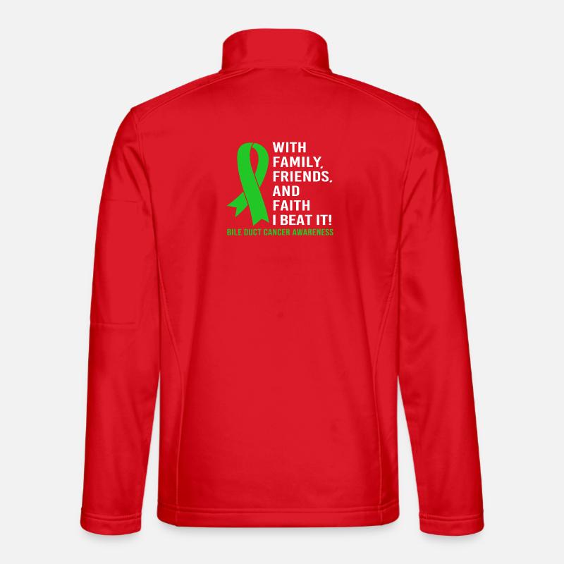 Gallengangskrebs - Unisex Softshelljacke - Rot