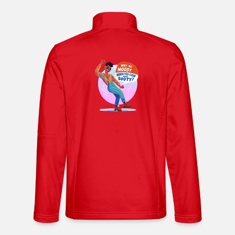 Disco boogie: Perché un umore cupo? - Giacca softshell unisex - rosso