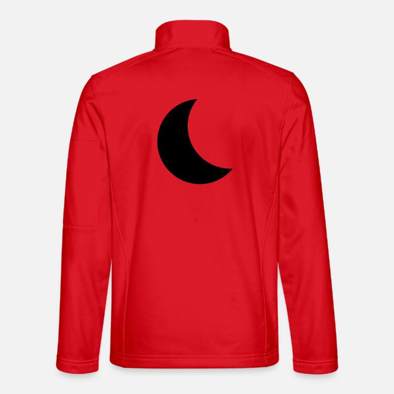 Moon - Unisex Softshelljacke - Rot