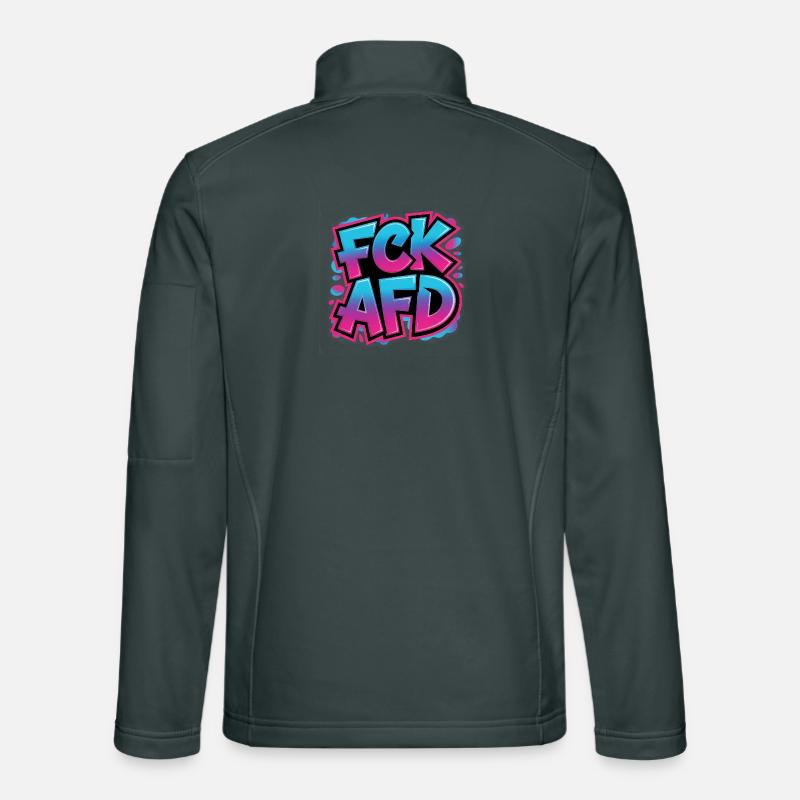 FCK AFD - Antifa Tee Unisex Softshell Jacket