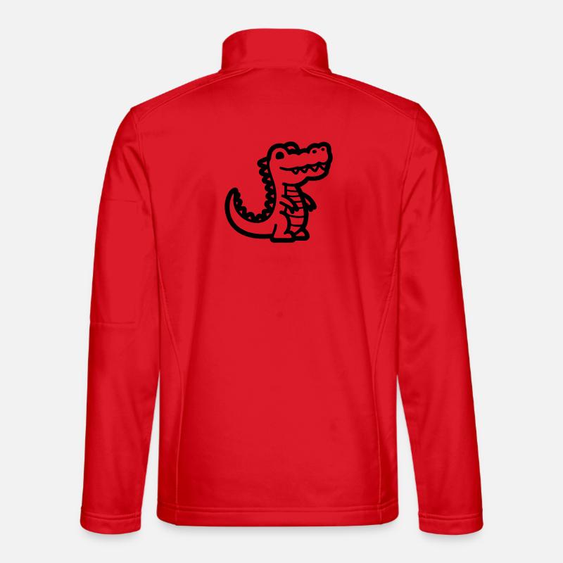 Alligator - Unisex Softshelljacke - Rot
