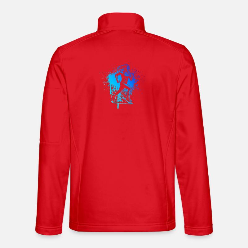 In a nutshell: Running - Unisex Softshell Jacket - red
