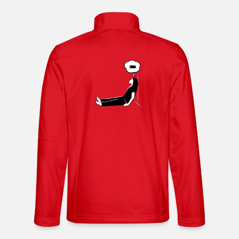 Mode Mère - Faible Puissance Veste en tissu softshell Unisexe