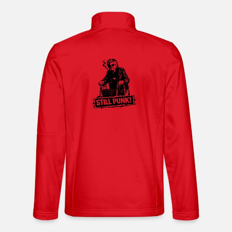 Stillpunk - Unisex Softshell Jacket - red