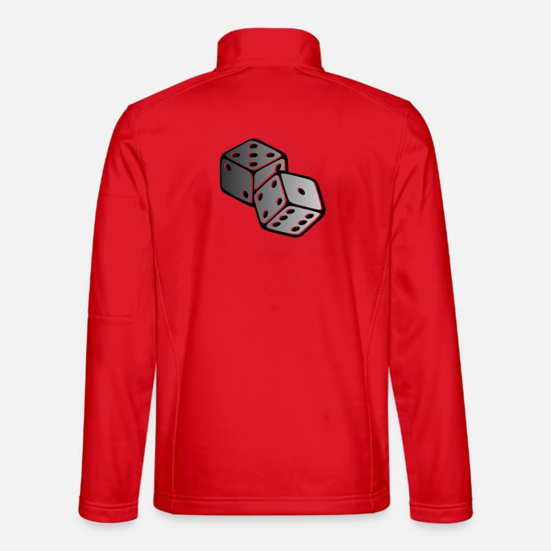 Cube - Unisex Softshell Jacket - red