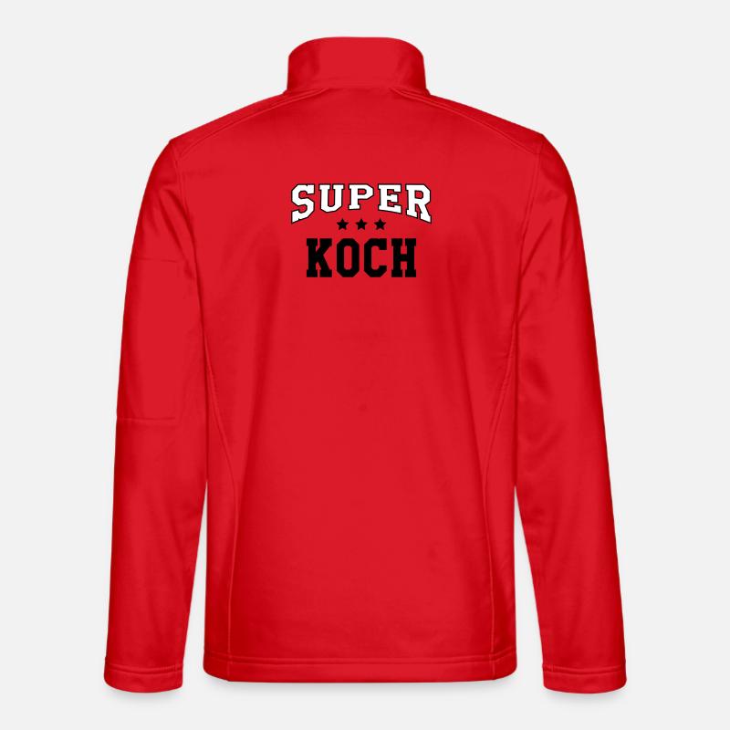 Super cuoco - Giacca softshell unisex - rosso
