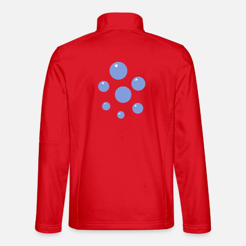 Blase - Unisex Softshelljacke - Rot