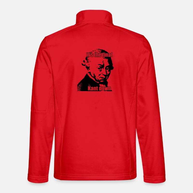 It´s the finale Kant down - Unisex Softshelljacke - Rot