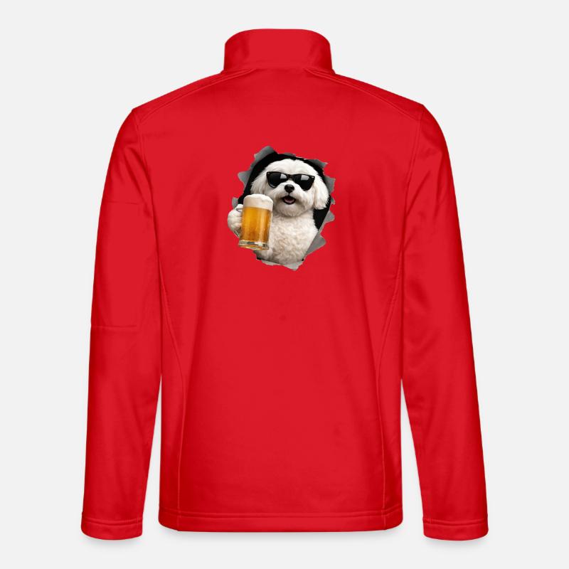 Maltesisches Bier Unisex Softshelljacke