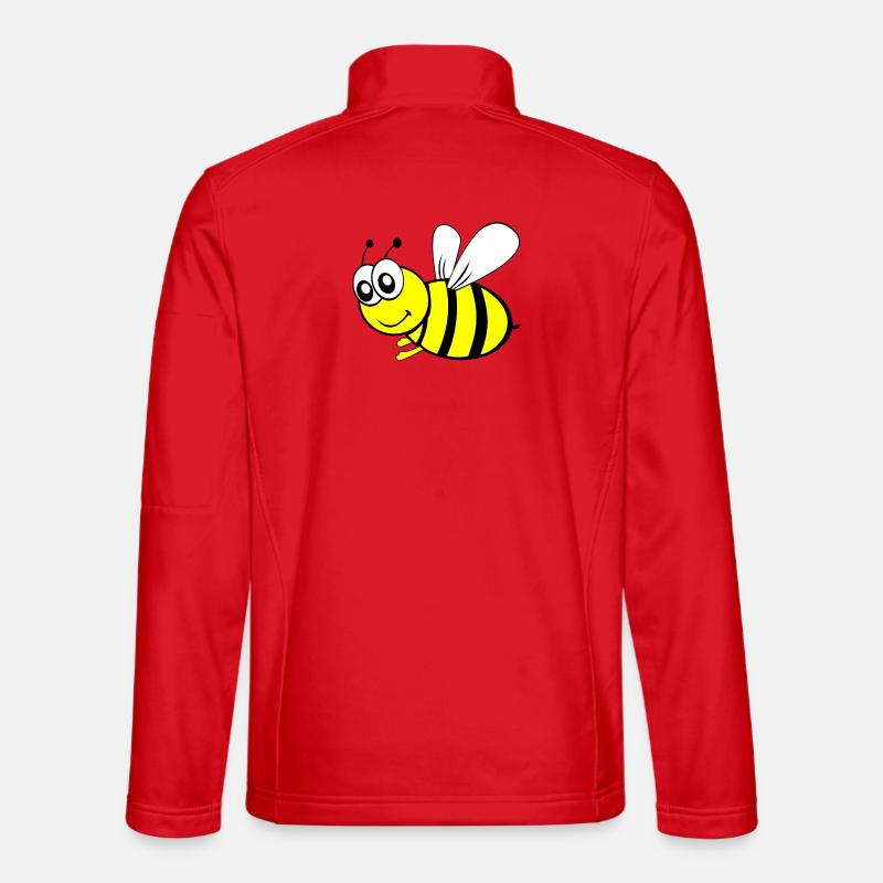 Bee - Unisex Softshell Jacket - red