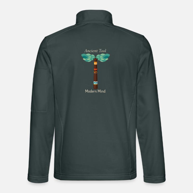 Old tool, modern spirit | Didgeridoo Unisex Softshell Jacket