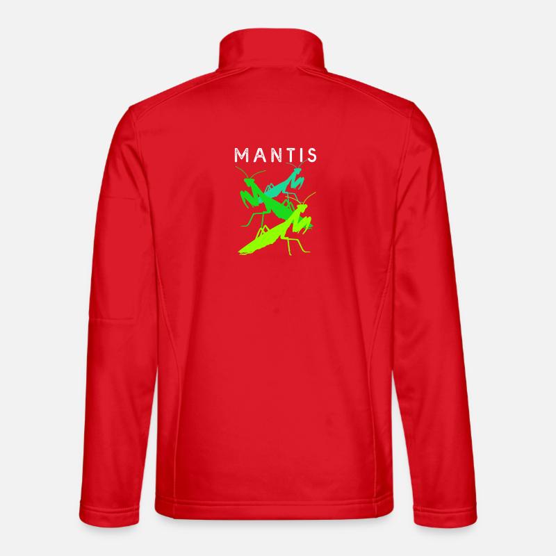 Worshipper Mantis Mantis - Unisex Softshell Jacket - red