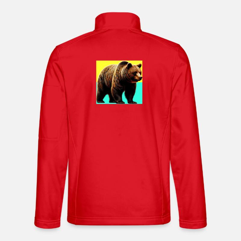 bear Unisex Softshell Jacket