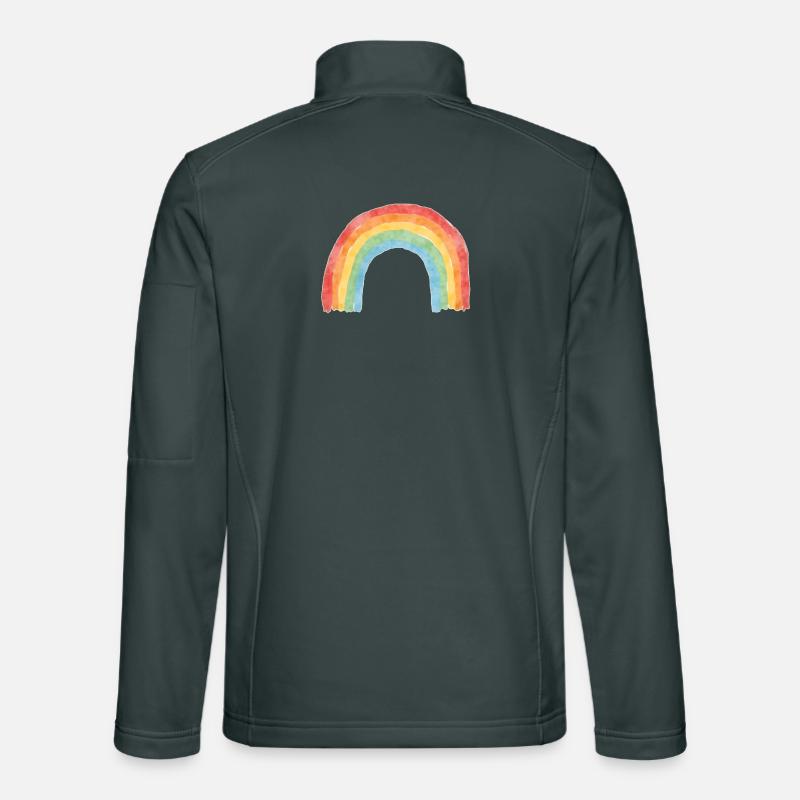 Rainbow Unisex Softshell Jacket