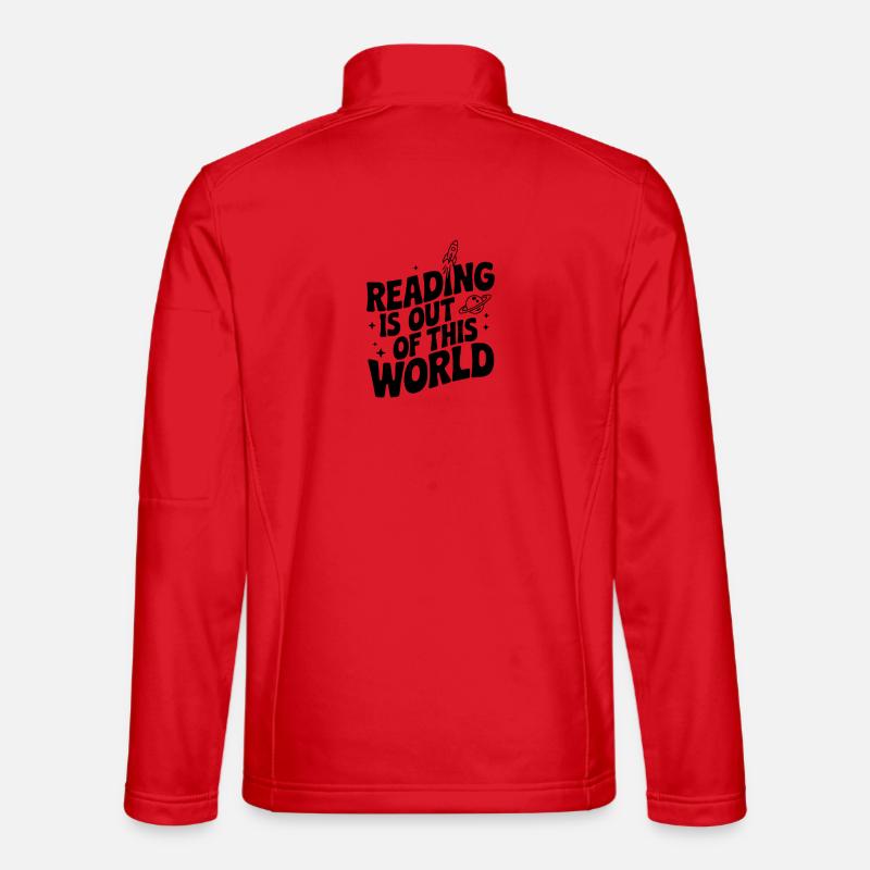 La lecture, c’est hors de ce monde Veste en tissu softshell Unisexe