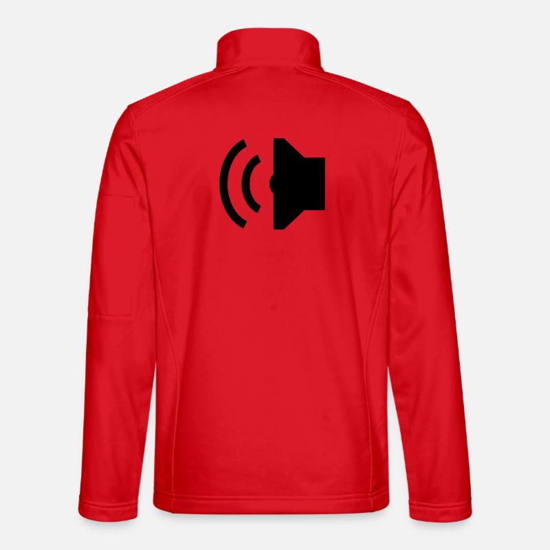 Intervenants, Intervenants - Veste en tissu softshell Unisexe - rouge