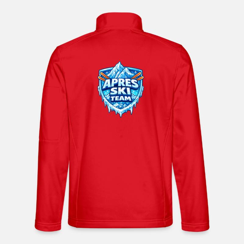 wappen-apres-ski - Unisex Softshelljacke - Rot