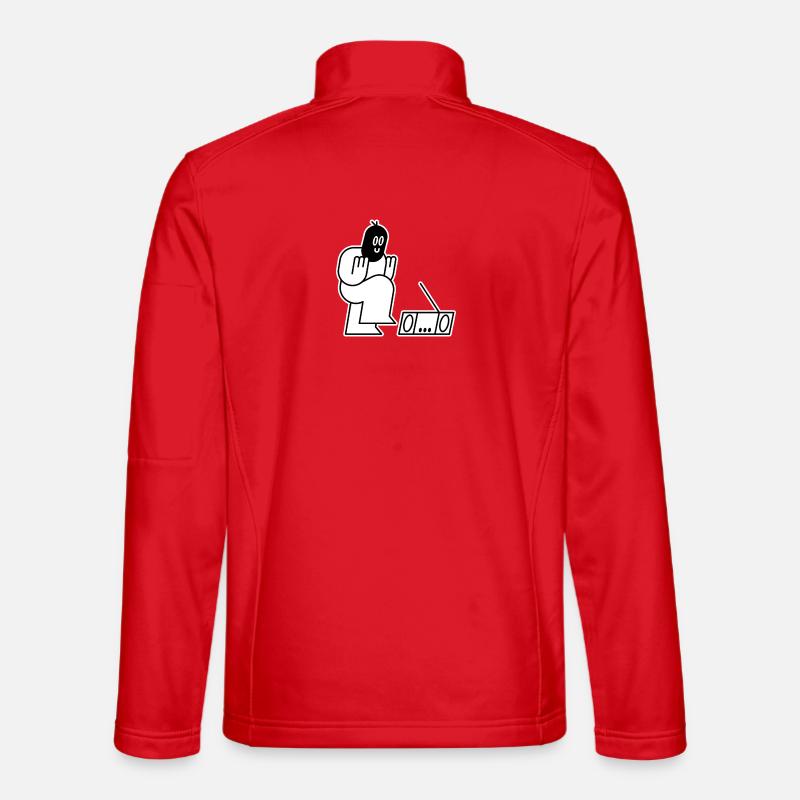 Dancing Thug - Unisex Softshell Jacket - red