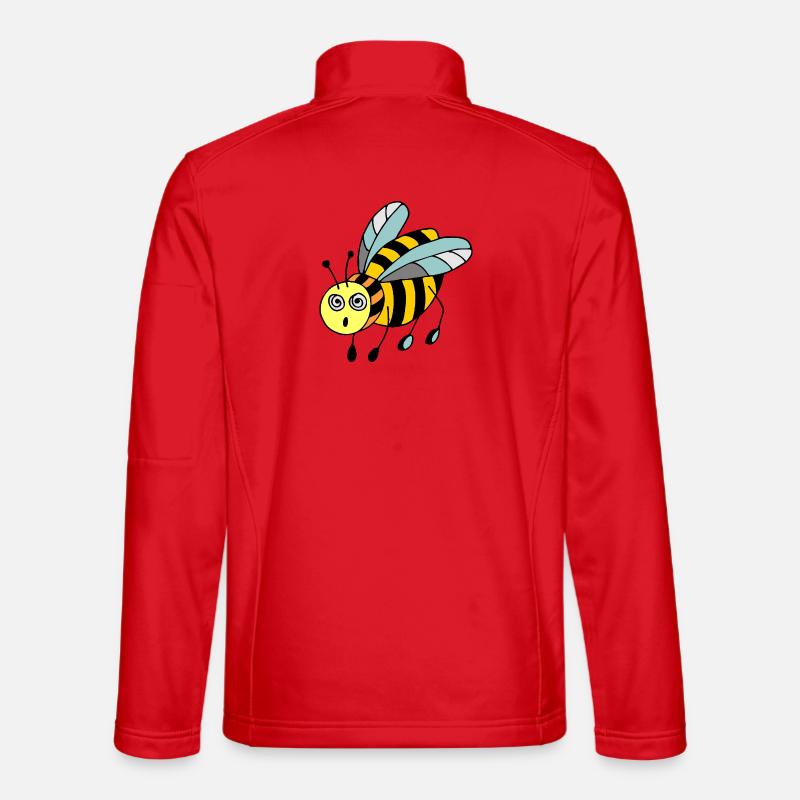 insect - Unisex Softshell Jacket - red