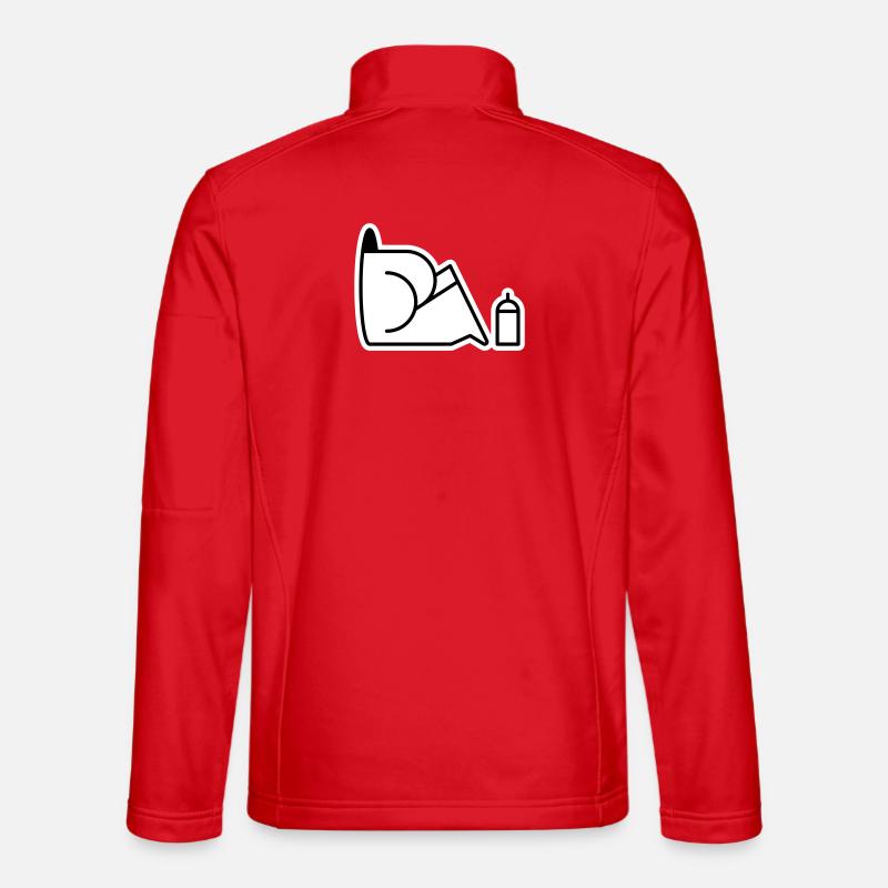 Looking For Cans - Unisex Softshelljacke - Rot