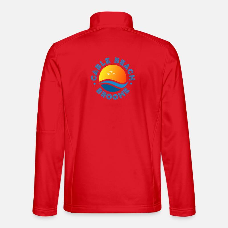 Cable Beach Broome Sunset  Unisex Softshell Jacket