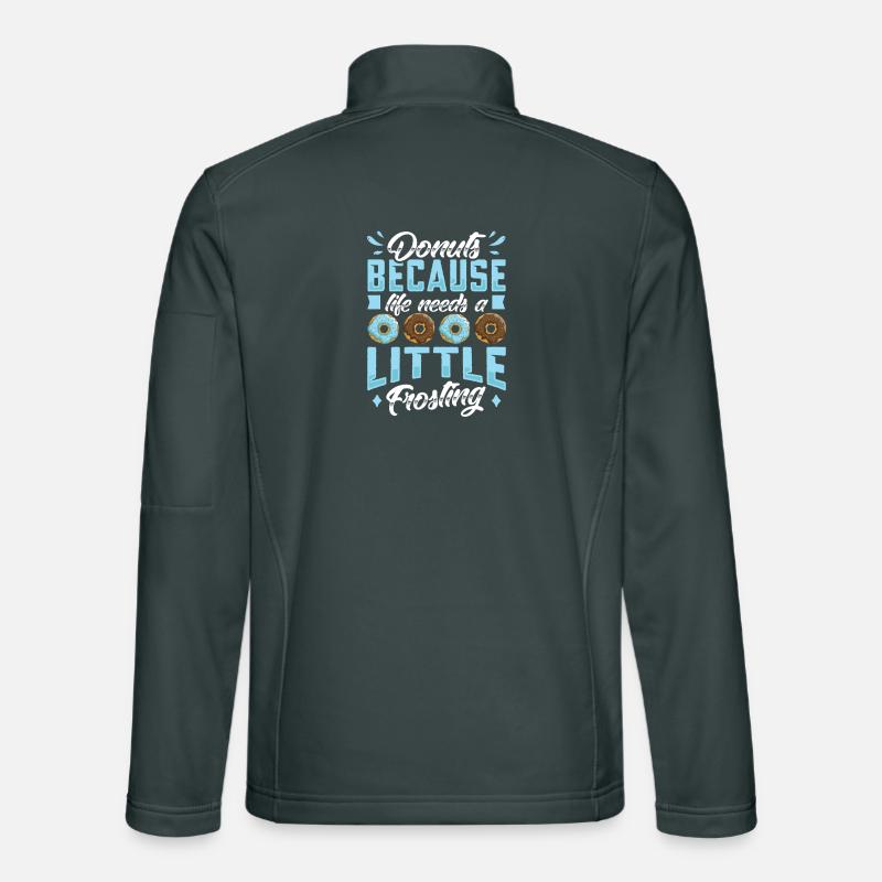 Restauration rapide en donuts Veste en tissu softshell Unisexe