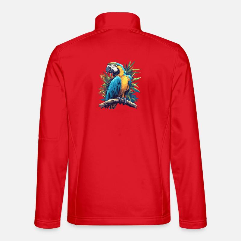 Macaw's Era Unisex Softshell Jacket