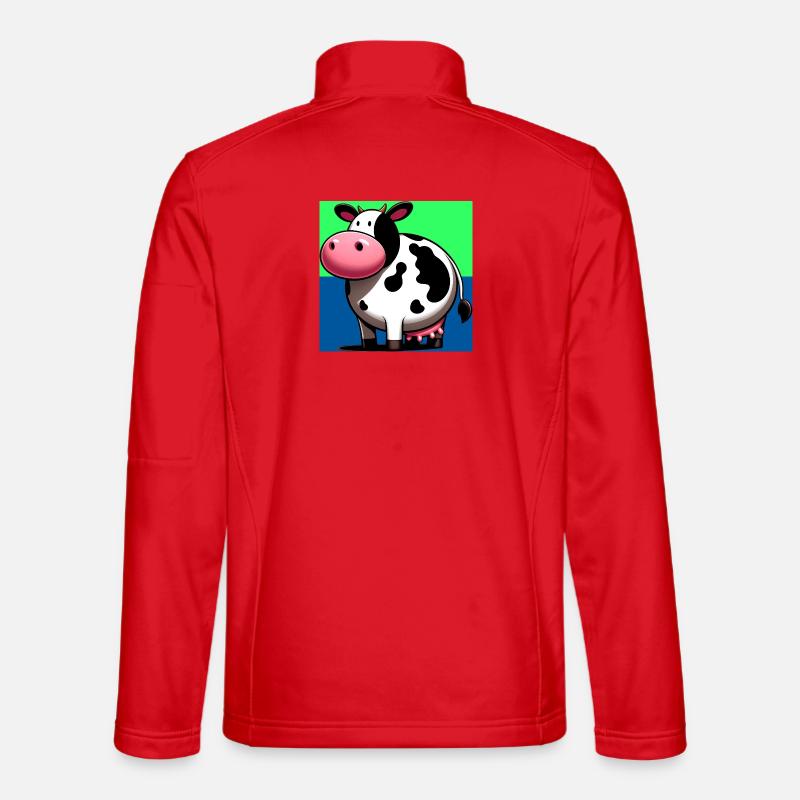 vache Veste en tissu softshell Unisexe