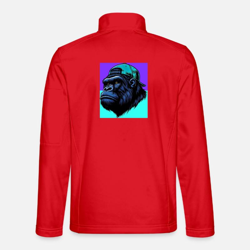 gorilla - Unisex Softshell Jacket - red