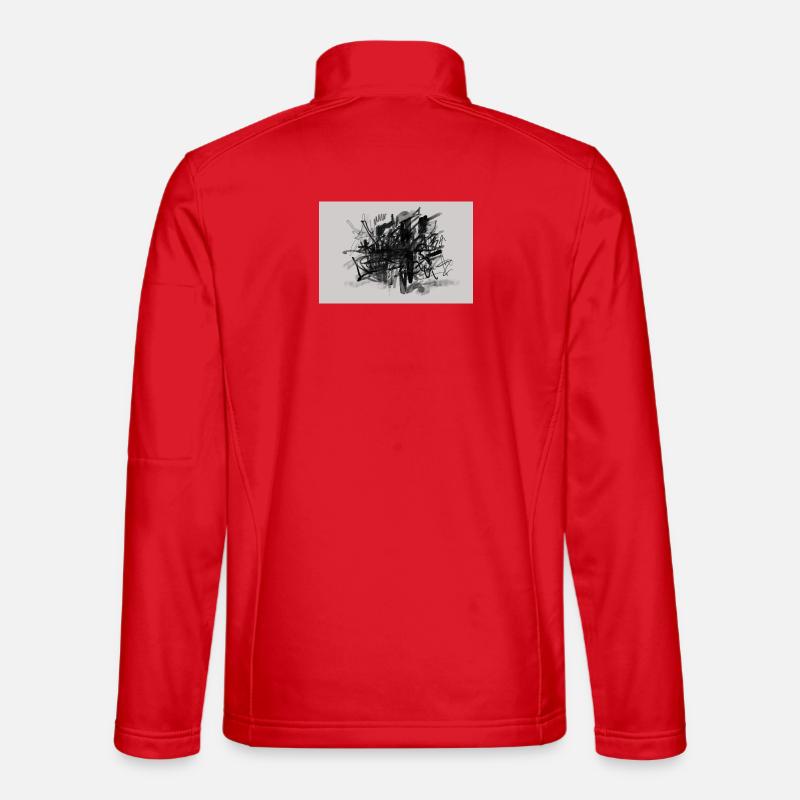 Knot of Noise - Unisex Softshell Jacket - red