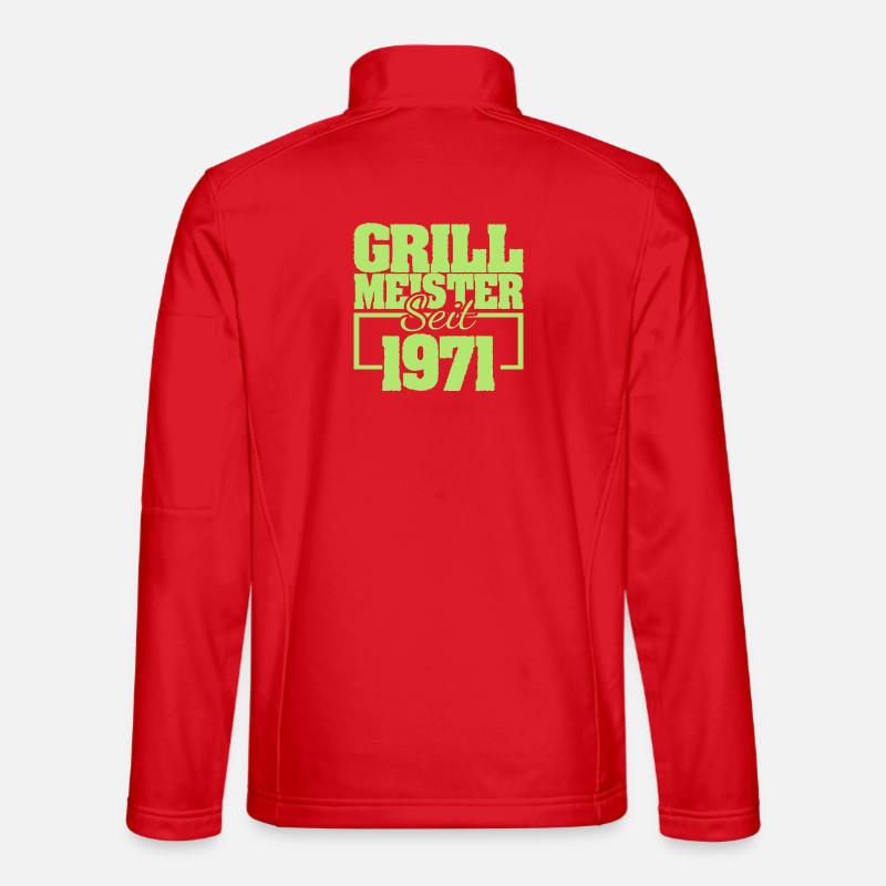 Barbecue 1971 - Unisex Softshell Jacket - red
