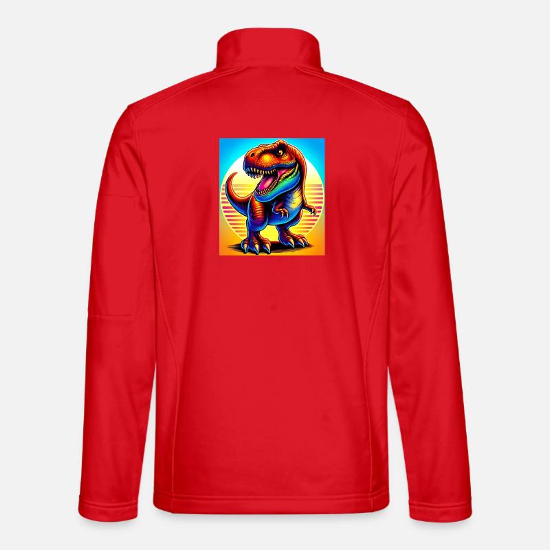 Dinosaurier Unisex Softshelljacke