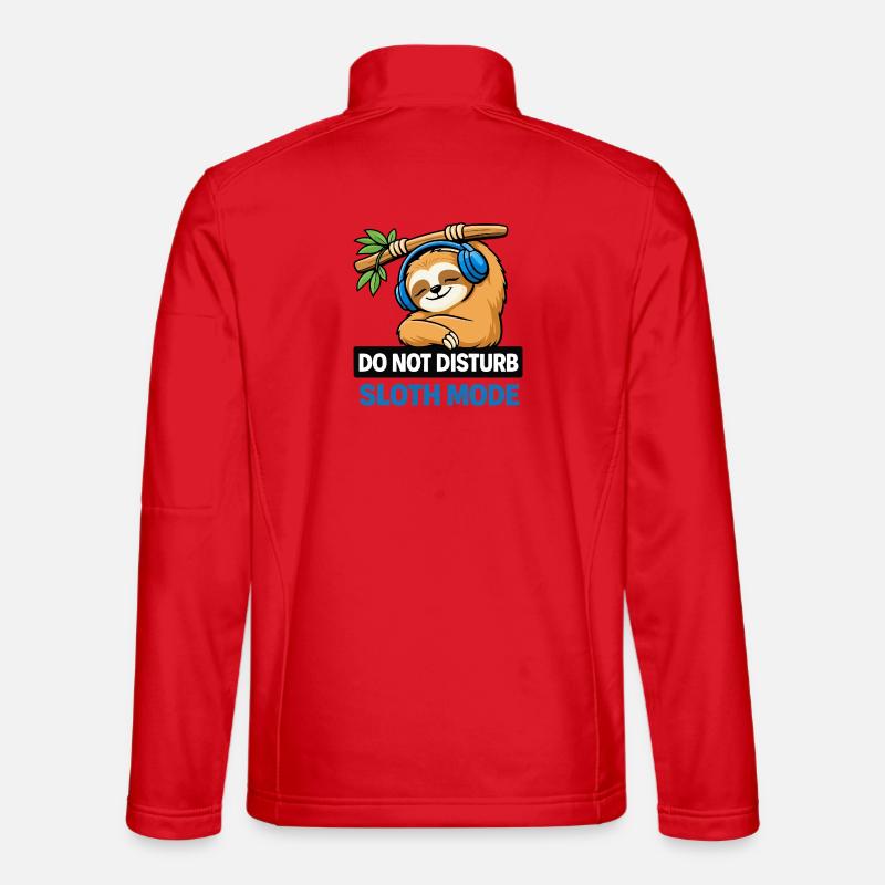 Trägheitsmodus Nicht stören - Unisex Softshelljacke - Rot