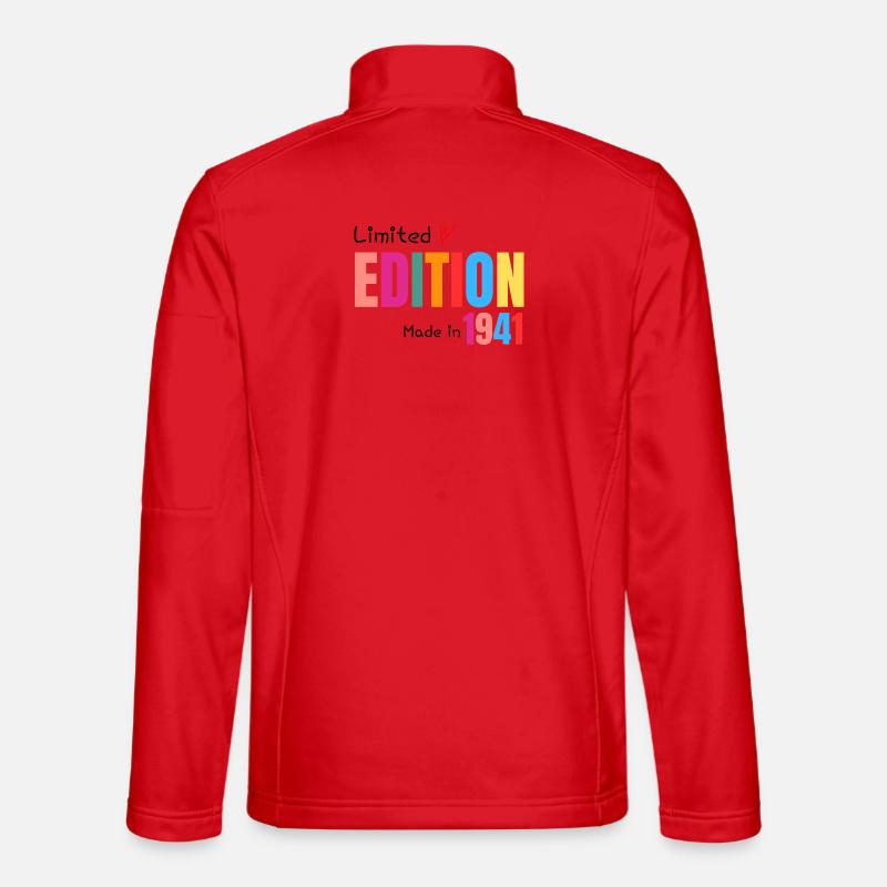 Limitierte Auflage Hergestellt 1941 - Unisex Softshelljacke - Rot