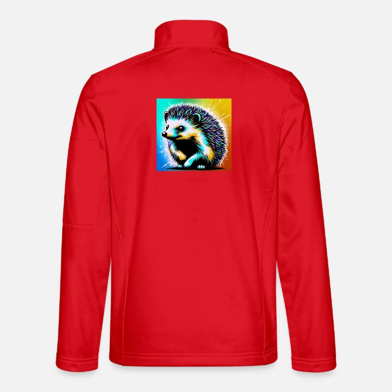 hérisson Veste en tissu softshell Unisexe