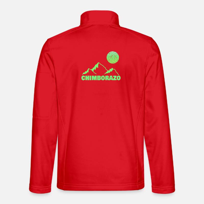 Gift for chimborazo - Unisex Softshell Jacket - red