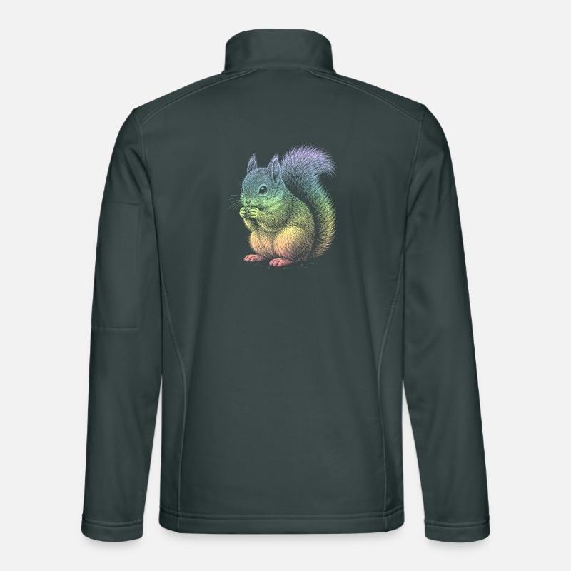 Écureuil Veste en tissu softshell Unisexe
