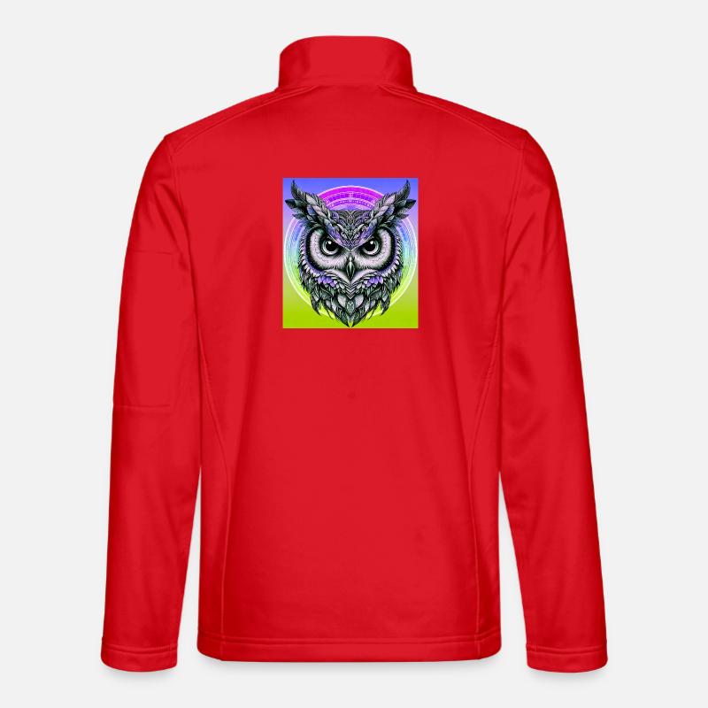 hibou Veste en tissu softshell Unisexe