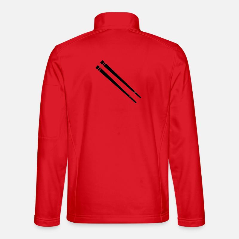 Chopstick - Unisex Softshell Jacket - red