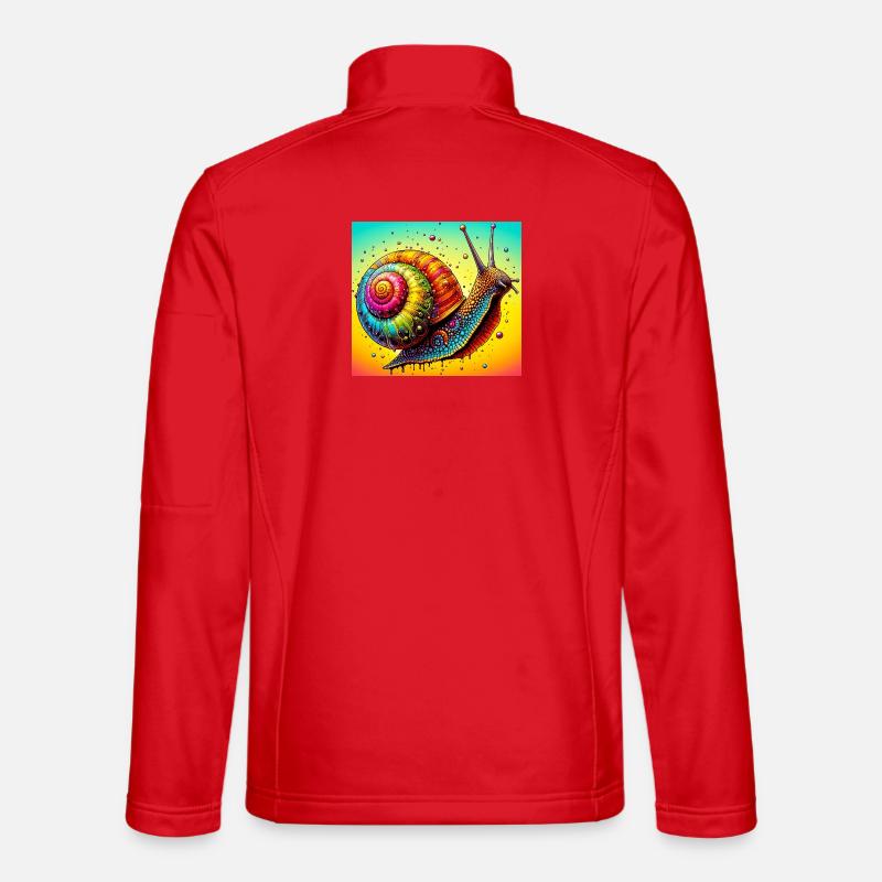 Escargot Veste en tissu softshell Unisexe
