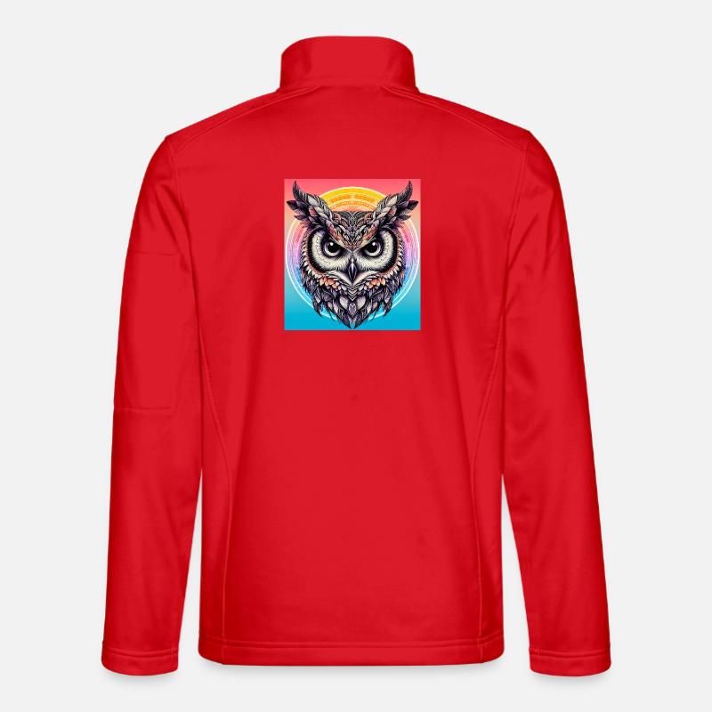 Eule Unisex Softshelljacke